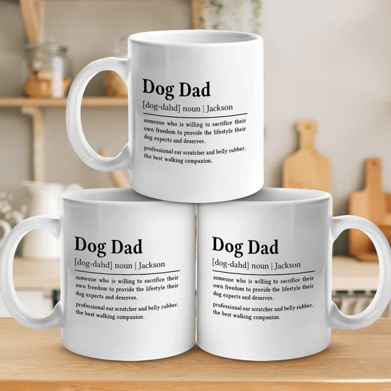 The Best Walking Companion - Dog Personalized Custom Mug - Gift For Pet Owners, Pet Lovers
