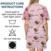 Custom Photo Life Is Better With A Furry Friend - Dog & Cat Personalized Custom Women's Sleep Tee - Gift For Pet Owners, Pet Lovers