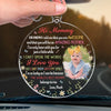 Custom Photo Because Every Amazing Mom Deserves This - Family Personalized Custom Car Ornament - Acrylic Custom Shaped - Mother's Day, Baby Shower Gift, Gift For First Mom
