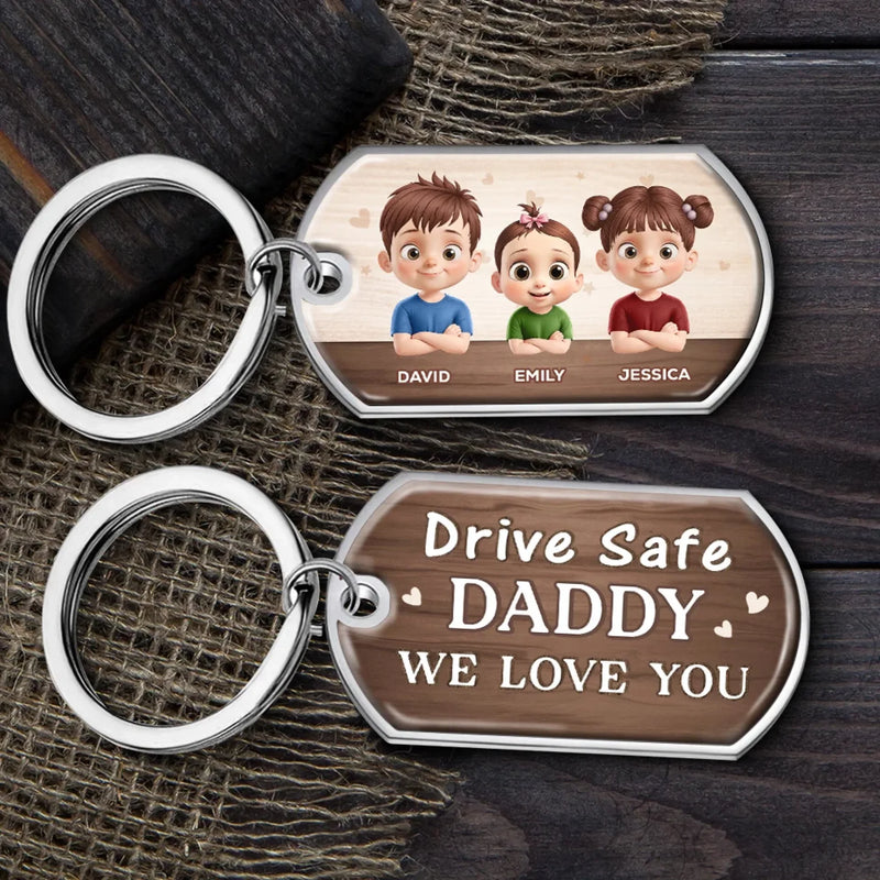 Heartfelt Gifts For Your Loved Ones - Family Personalized Custom Keychain - Gift For Family Members