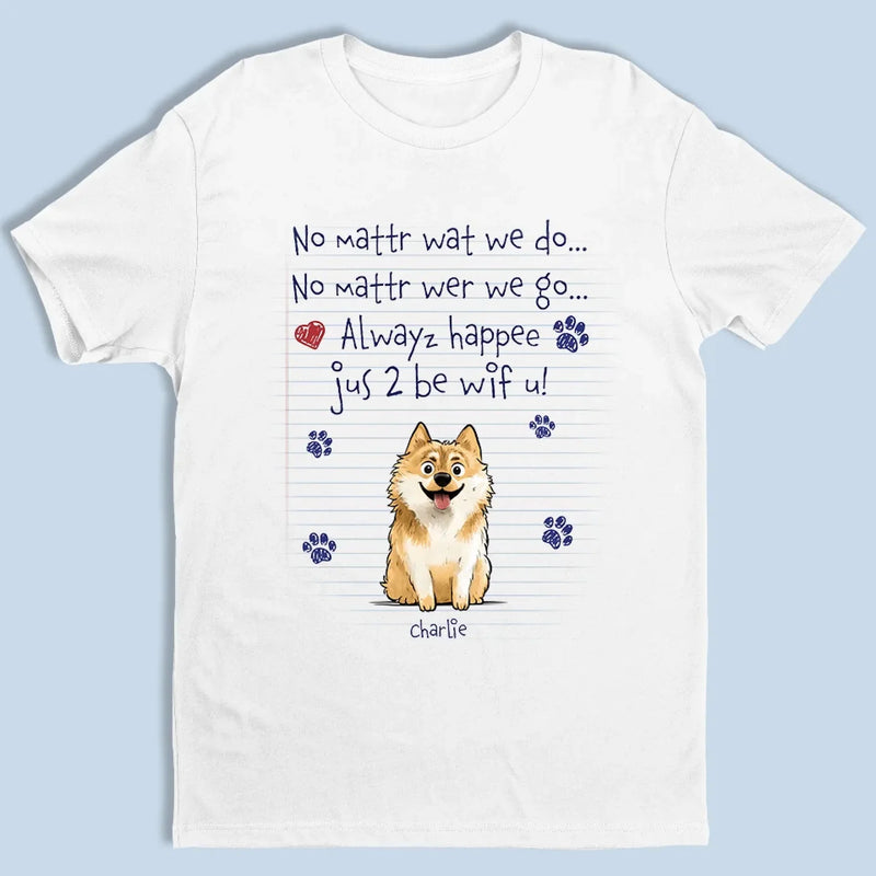 Pawprints On My Heart - Dog Personalized Custom Unisex T-shirt, Premium T-shirt, Hoodie - Gift For Pet Owners, Pet Lovers