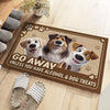 Humans Should Come With Treats - Dog & Cat Personalized Custom Home Decor Decorative Mat - House Warming Gift For Pet Owners, Pet Lovers