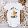 My First Easter Adventure - Family Personalized Custom Baby Onesie - Easter Gift For Baby Kids, Newborn Baby