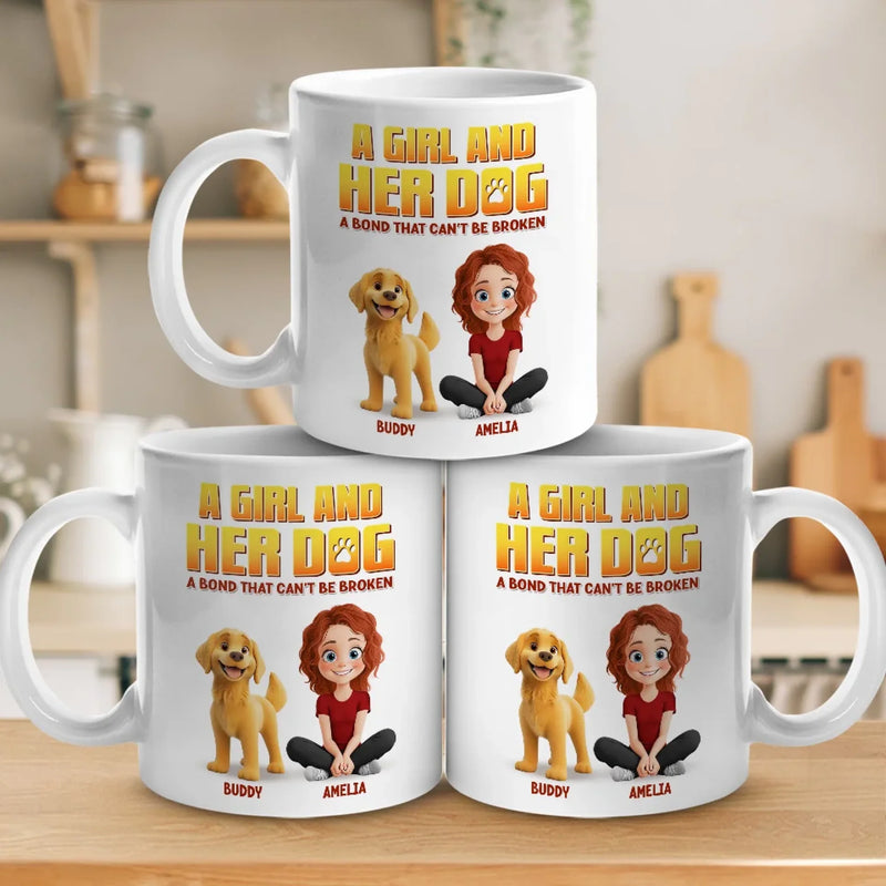 Happiness Is Being A Pet Parent - Dog Personalized Custom Mug - Gift For Pet Owners, Pet Lovers