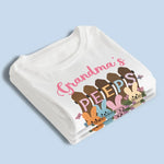 Blessed With My Peeps - Family Personalized Custom Unisex T-shirt, Premium T-shirt, Hoodie - Easter Gift For Grandma