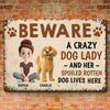 Dog Hair, Wet Noses & Endless Love Inside - Dog Personalized Custom Home Decor Metal Sign - House Warming Gift For Pet Owners, Pet Lovers