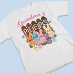 Blessed With My Peeps - Family Personalized Custom Unisex T-shirt, Premium T-shirt, Hoodie - Easter Gift For Grandma