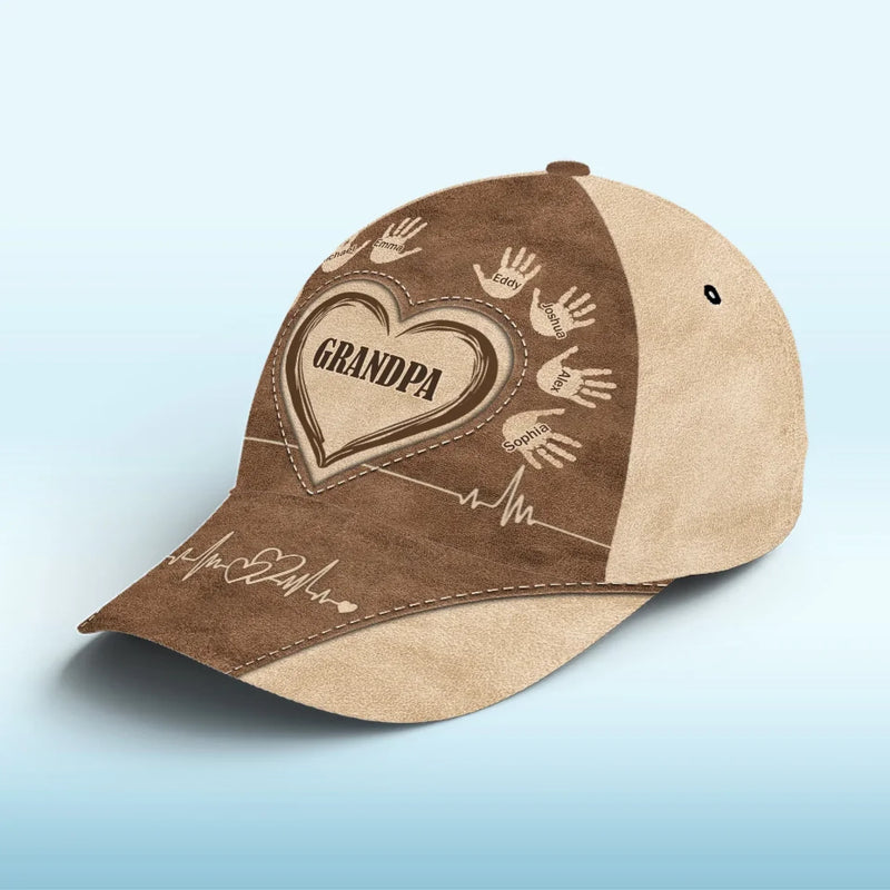 Love Binds Us Together - Family Personalized Custom Hat, All Over Print Classic Cap - Gift For Family Members