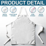 Cooking With Love & Grandkids - Family Personalized Custom Apron - Mother's Day, Gift For Grandma