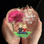 You Are The Only One I Want To Annoy For The Rest Of My Life - Couple Personalized Custom 3D Crystal Heart Shaped - Gift For Husband, Wife, Couple