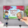 Two Weirdos, One Perfect Puzzle - Couple Personalized Custom Acrylic Puzzle Key Holder - House Warming Gift For For Husband Wife, Anniversary
