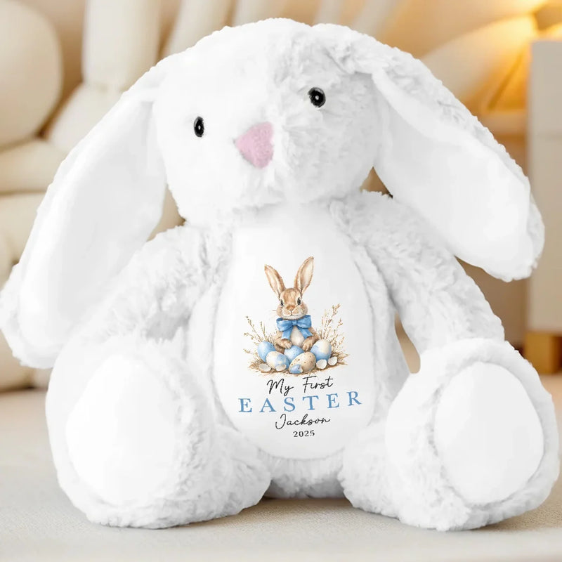 Easter Magic & Bunny Dreams - Family Personalized Custom Easter Bunny Plush - Easter Gift For Baby Kids, Newborn Baby