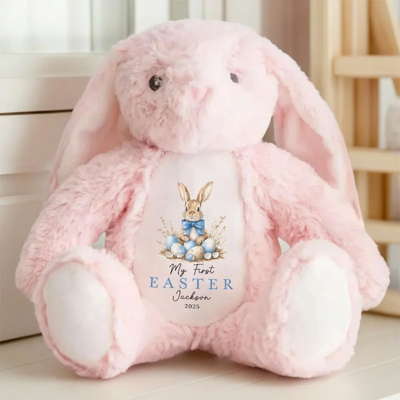 Easter Magic & Bunny Dreams - Family Personalized Custom Easter Bunny Plush - Easter Gift For Baby Kids, Newborn Baby