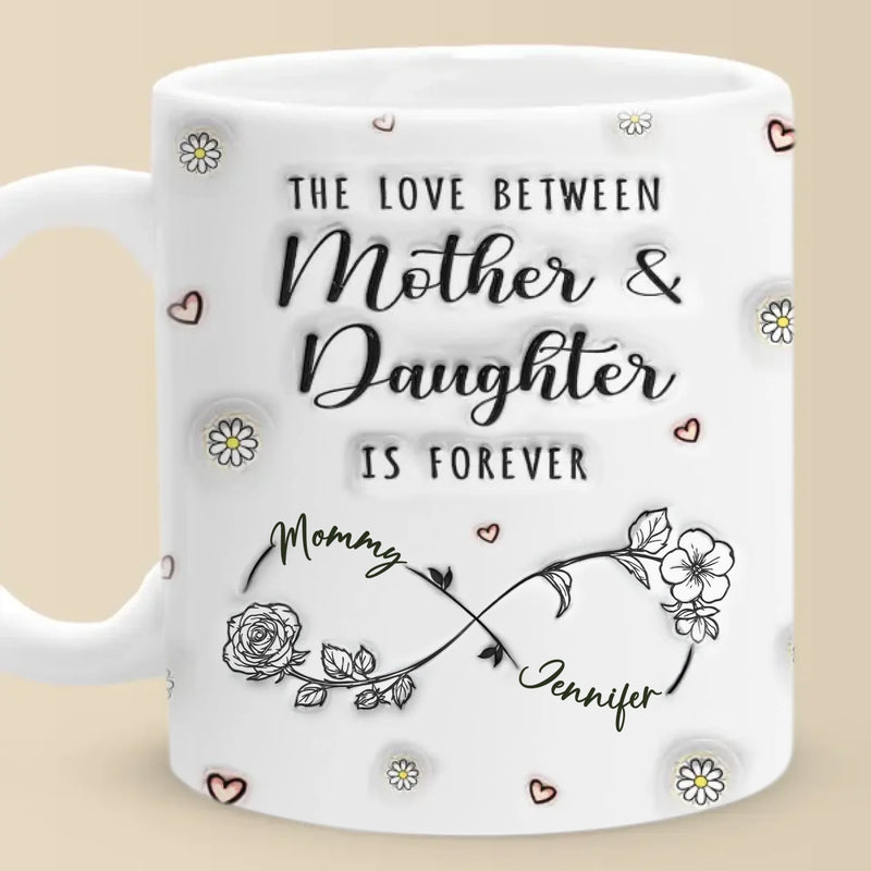 Love Woven Together - Family Personalized Custom 3D Inflated Effect Printed Mug - Mother's Day, Gift For Mom, Daughter