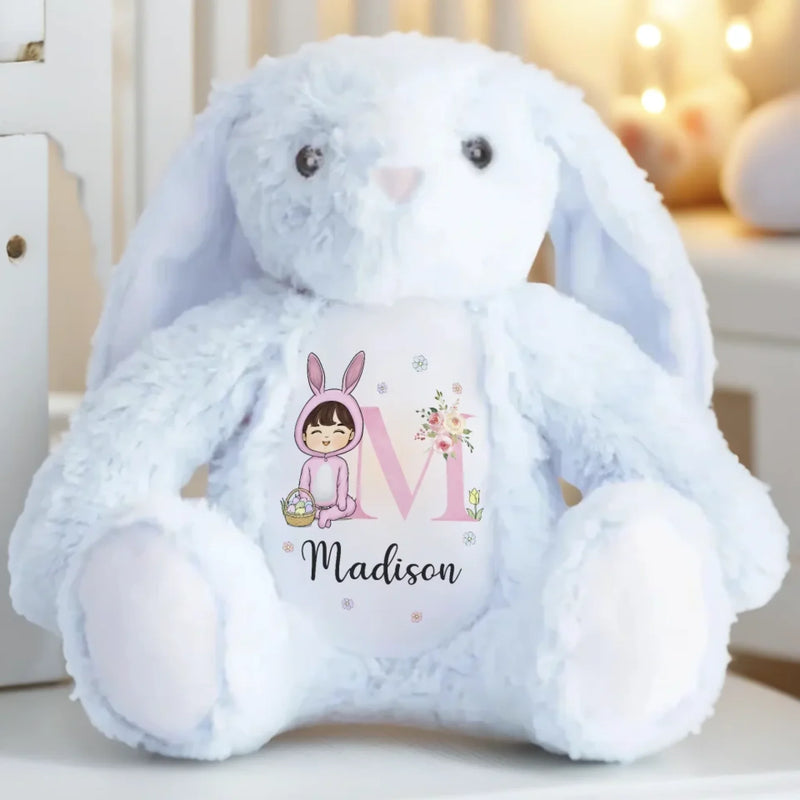 Somebunny Is Ready For Easter - Family Personalized Custom Easter Bunny Plush - Easter Gift For Family Members