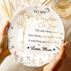 A Love Like No Other - Family Personalized Custom Ceramic Plate - Mother's Day, Gift For Mom, Daughter