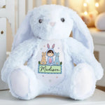 Easter Vibes, Bunny Cuddles - Family Personalized Custom Easter Bunny Plush - Easter Gift For Kids, Baby