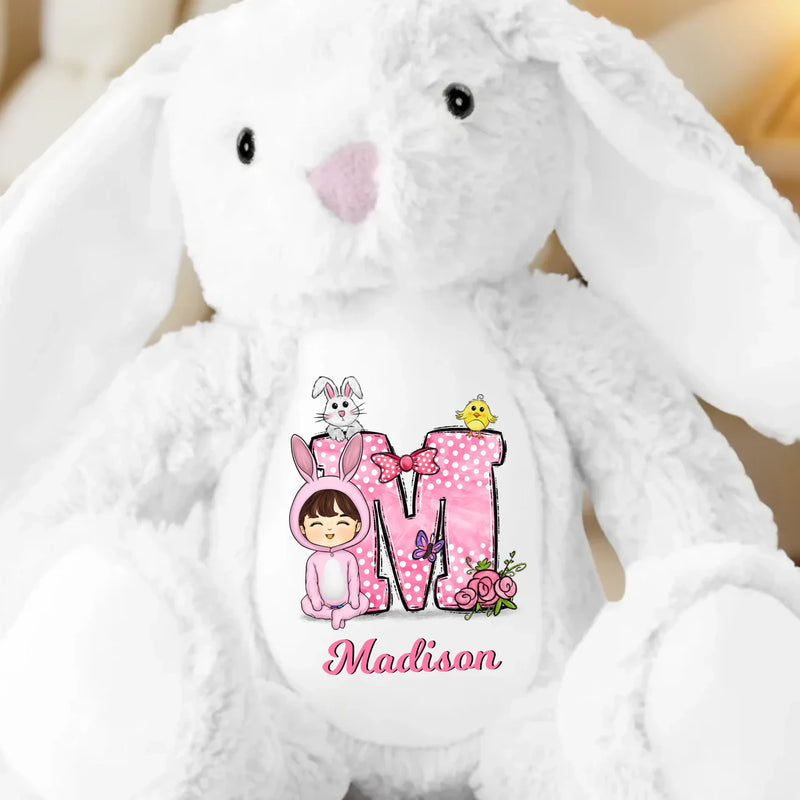 Every Bunny Needs Somebunny - Family Personalized Custom Easter Bunny Plush - Easter Gift For Family Members