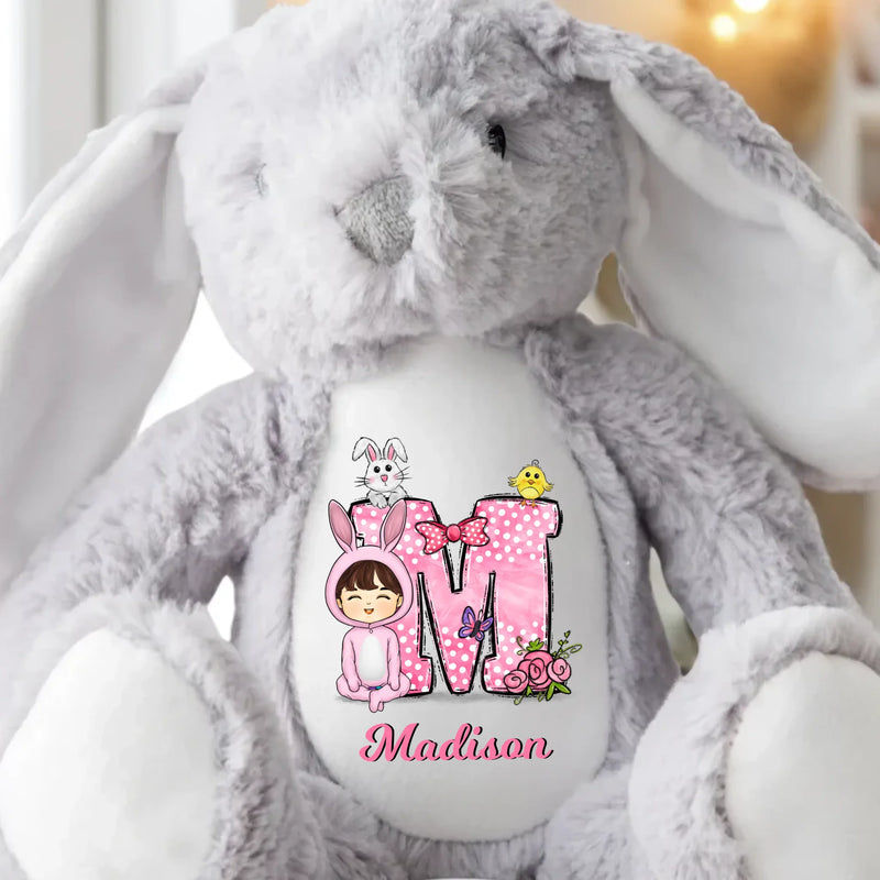 Every Bunny Needs Somebunny - Family Personalized Custom Easter Bunny Plush - Easter Gift For Family Members