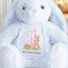 Bunny Trails Lead To Happiness - Family Personalized Custom Easter Bunny Plush - Easter Gift For Baby Kids, Newborn Baby