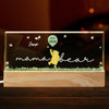 Mama Bear Grandma Bear - Family  Personalized Custom Acrylic Block 3D LED Night Light - Mother's Day, Gift For Mom, Grandma
