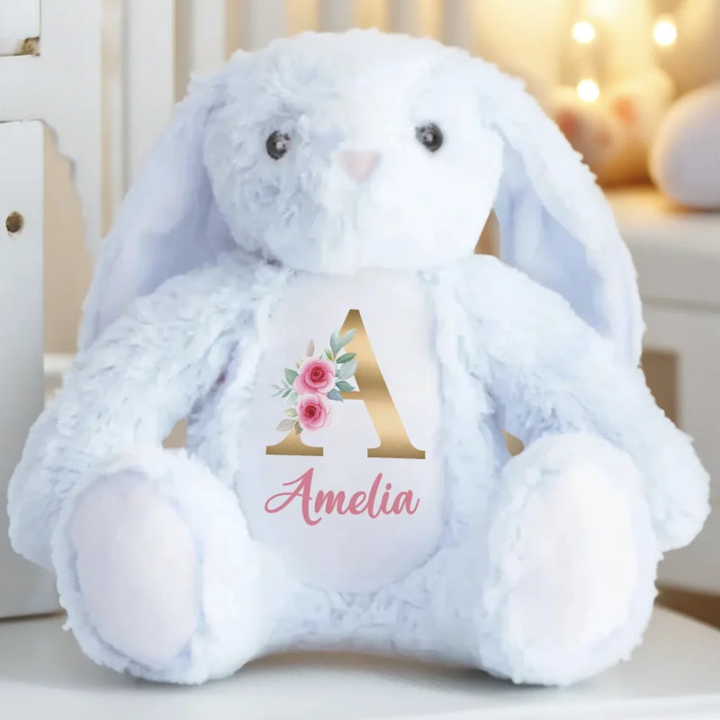 Joy Is Found In Your Heart - Family Personalized Custom Easter Bunny Plush - Gift For Family Members