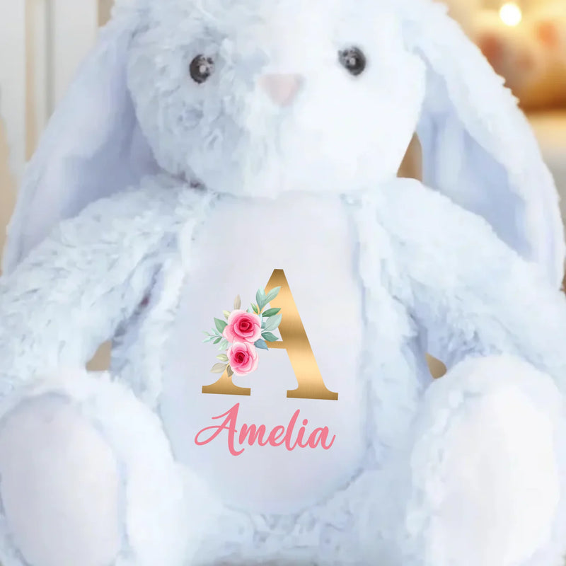 Joy Is Found In Your Heart - Family Personalized Custom Easter Bunny Plush - Gift For Family Members