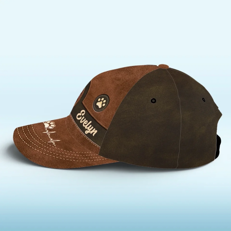 Life’s Better With Wagging Tails - Dog Personalized Custom Hat, All Over Print Classic Cap - Gift For Pet Owners, Pet Lovers