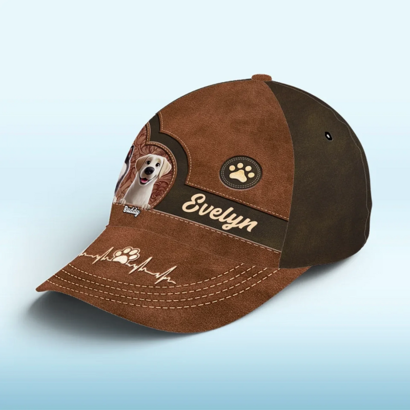 Life’s Better With Wagging Tails - Dog Personalized Custom Hat, All Over Print Classic Cap - Gift For Pet Owners, Pet Lovers