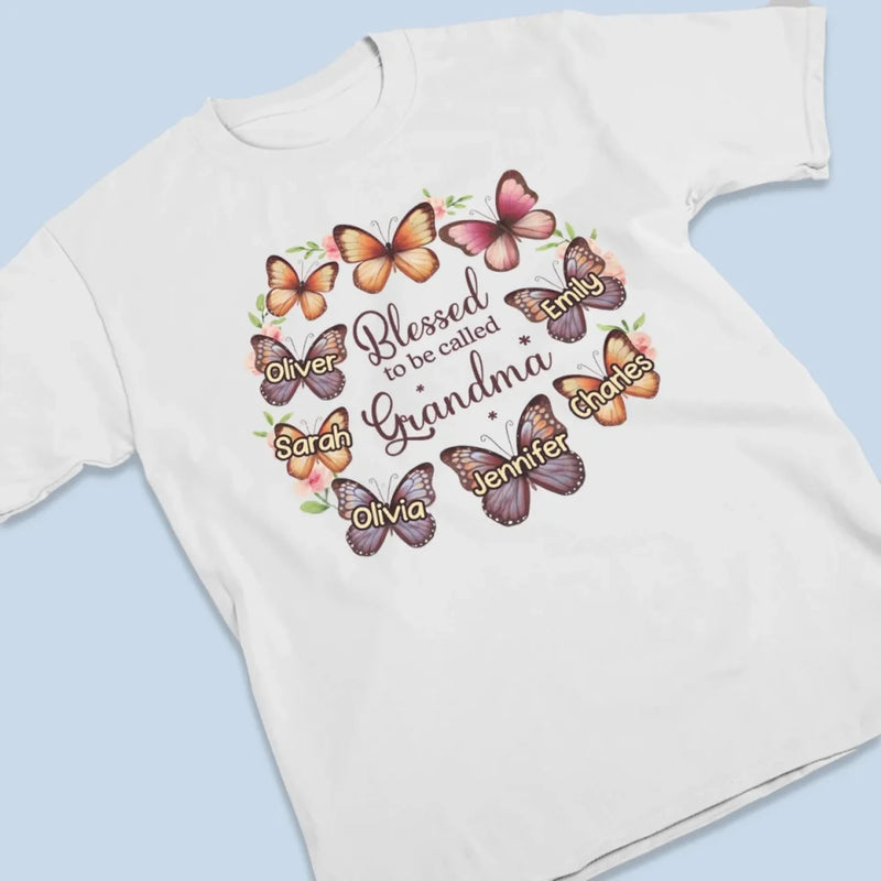 Family, Our Greatest Blessing - Family Personalized Custom Unisex T-shirt, Premium T-shirt, Hoodie - Mother's Day Gift For Mom, Grandma