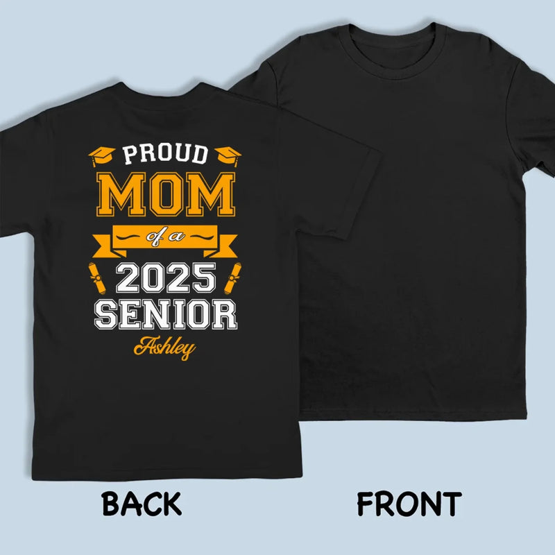 Proud Mom Of Amazing Children - Family Personalized Custom Back Printed Unisex T-shirt, Hoodie, Sweatshirt - Gift For Family Members