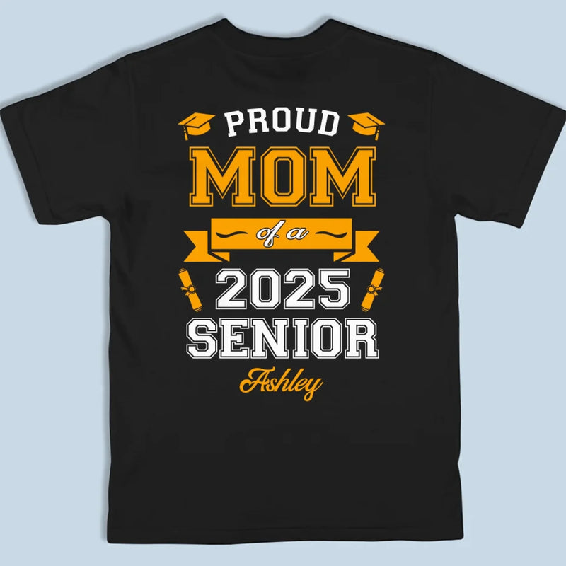 Proud Mom Of Amazing Children - Family Personalized Custom Back Printed Unisex T-shirt, Hoodie, Sweatshirt - Gift For Family Members