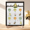 Mama Bear - Family Personalized Custom 2-Layered Wooden Plaque With Stand - Mother's Day Gift For Mom, Grandma