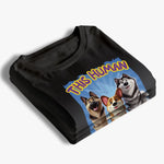 This Human Has Been Adopted By Me - Dog Personalized Custom Unisex T-shirt, Premium T-shirt, Hoodie - Gift For Dog Lovers