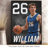 Custom Photo Believe In Your Own Hustle - Personalized Custom Vertical Poster - Gift For Sport Lovers, Sport Players