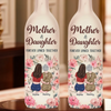 Forever Connected, Always Cherished - Family Personalized Custom Bottle Lamp - Mother's Day, Gift For Mom, Daughter