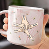 A Grandmother's Love Is Forever And Always - Family Personalized Custom Marble Mug - Mother's Day, Gift For Mom, Grandma