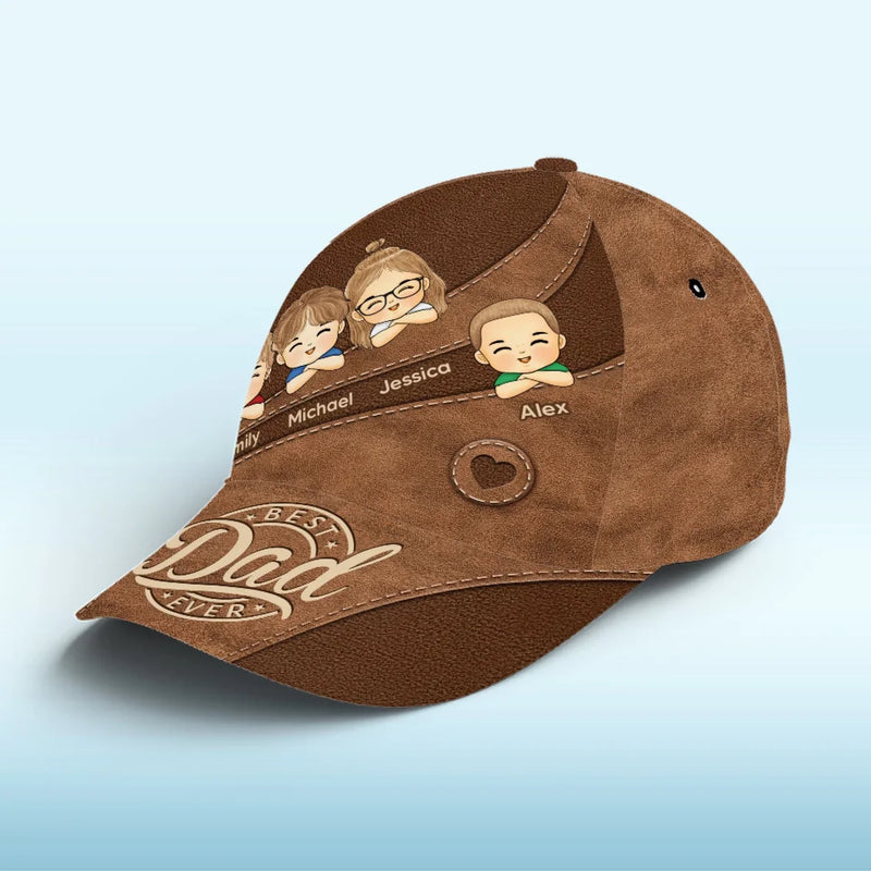 Forever Grateful, Always Loved - Family Personalized Custom Hat, All Over Print Classic Cap - Gift For Family Members