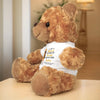 Wherever You Go, Go With All Your Heart - Family Personalized Custom Teddy Bear Plush - Graduation Gift For Family Members, Siblings, Brothers, Sisters
