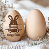 Hopping Into My First Easter - Family Personalized Custom Wooden Egg Shaker - Easter Gift For Baby Kids, Newborn Baby