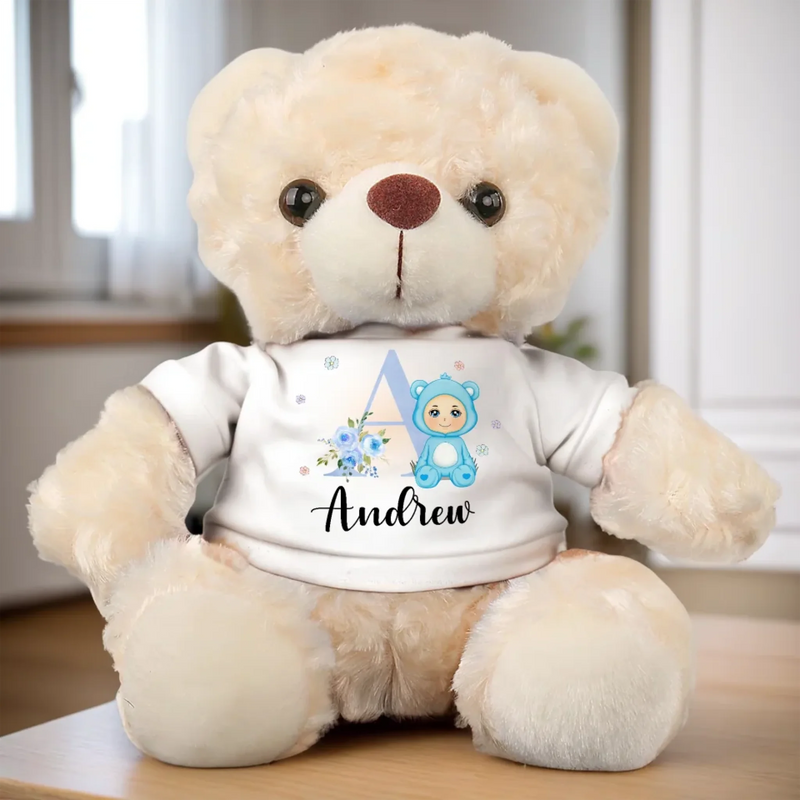 A Bundle Of Joy And Happiness - Family Personalized Custom Teddy Bear Plush - Gift For Family Members
