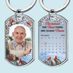 Custom Photo Your Love Still Guides Me Every Day - Memorial Personalized Custom Keychain - Sympathy Gift For Family