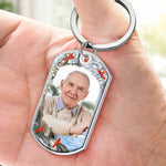 Custom Photo Your Love Still Guides Me Every Day - Memorial Personalized Custom Keychain - Sympathy Gift For Family