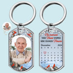 Custom Photo Your Love Still Guides Me Every Day - Memorial Personalized Custom Keychain - Sympathy Gift For Family