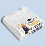 From Late Nights To Graduation Lights - Family Personalized Custom Unisex T-shirt, Premium T-shirt, Hoodie - Graduation Gift For Mom