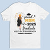From Late Nights To Graduation Lights - Family Personalized Custom Unisex T-shirt, Premium T-shirt, Hoodie - Graduation Gift For Family Members, Siblings, Brothers, Sisters
