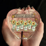 Life Is Better With Grandma - Family Personalized Custom 3D Crystal Heart Shaped - Mother's Day, Gift For Grandma