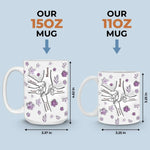 Grandma Holds Our Hearts Forever - Family Personalized Custom 3D Inflated Effect Printed Mug - Mother's Day, Gift For Mom, Grandma