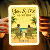 You And Me We Got This - Couple Personalized Custom LED Mirror Frame Lamp - Gift For Husband Wife, Anniversary
