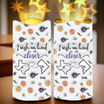 No Matter The Distance, You’re Always Close - Bestie Personalized Custom 3D Inflated Effect Printed LED Projection Flameless Candle - Gift For Best Friends, BFF, Sisters